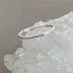 Dewdrop Single Stackable Ring