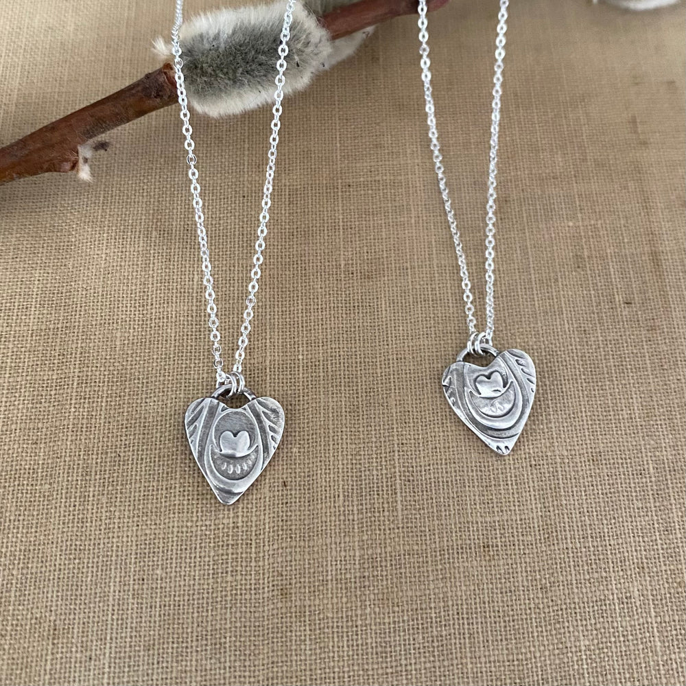 Peek-A-Boo Heart Necklace