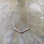 Basin Necklace in Rose Gold