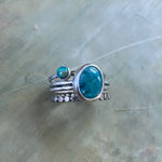 NEW Cerulean Stacking Ring Set #1