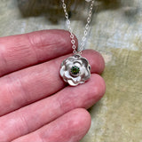 NEW Dahlia Flower Necklace in Green