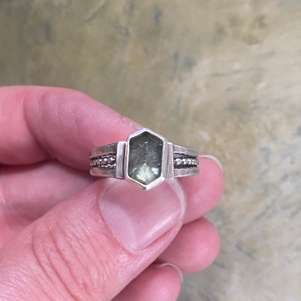 NEW Dewy Moss Solitaire Ring