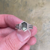 NEW Dewy Moss Solitaire Ring