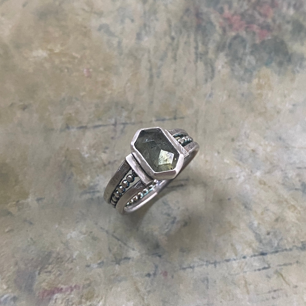 NEW Dewy Moss Solitaire Ring