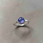 NEW Droplet Solitaire Ring with Tanzanite