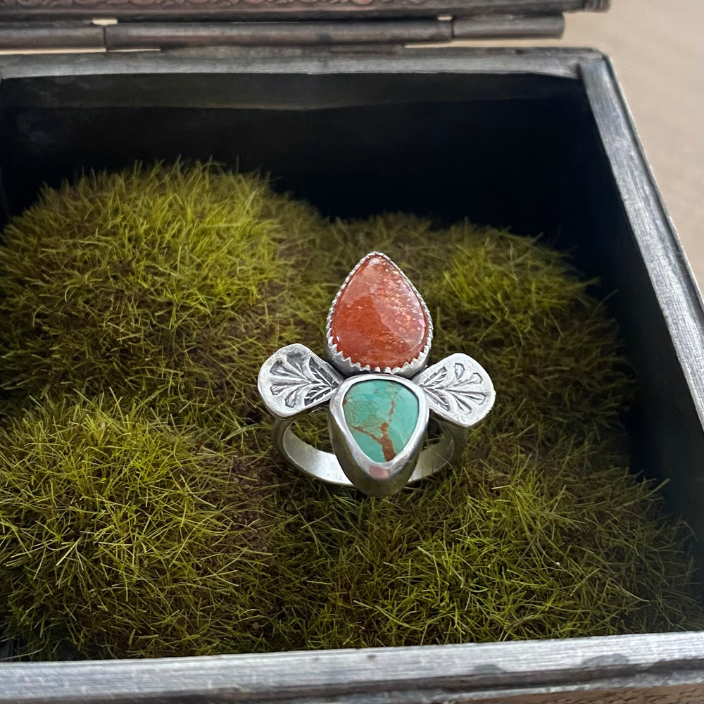 NEW Earth & Fire Statement Ring