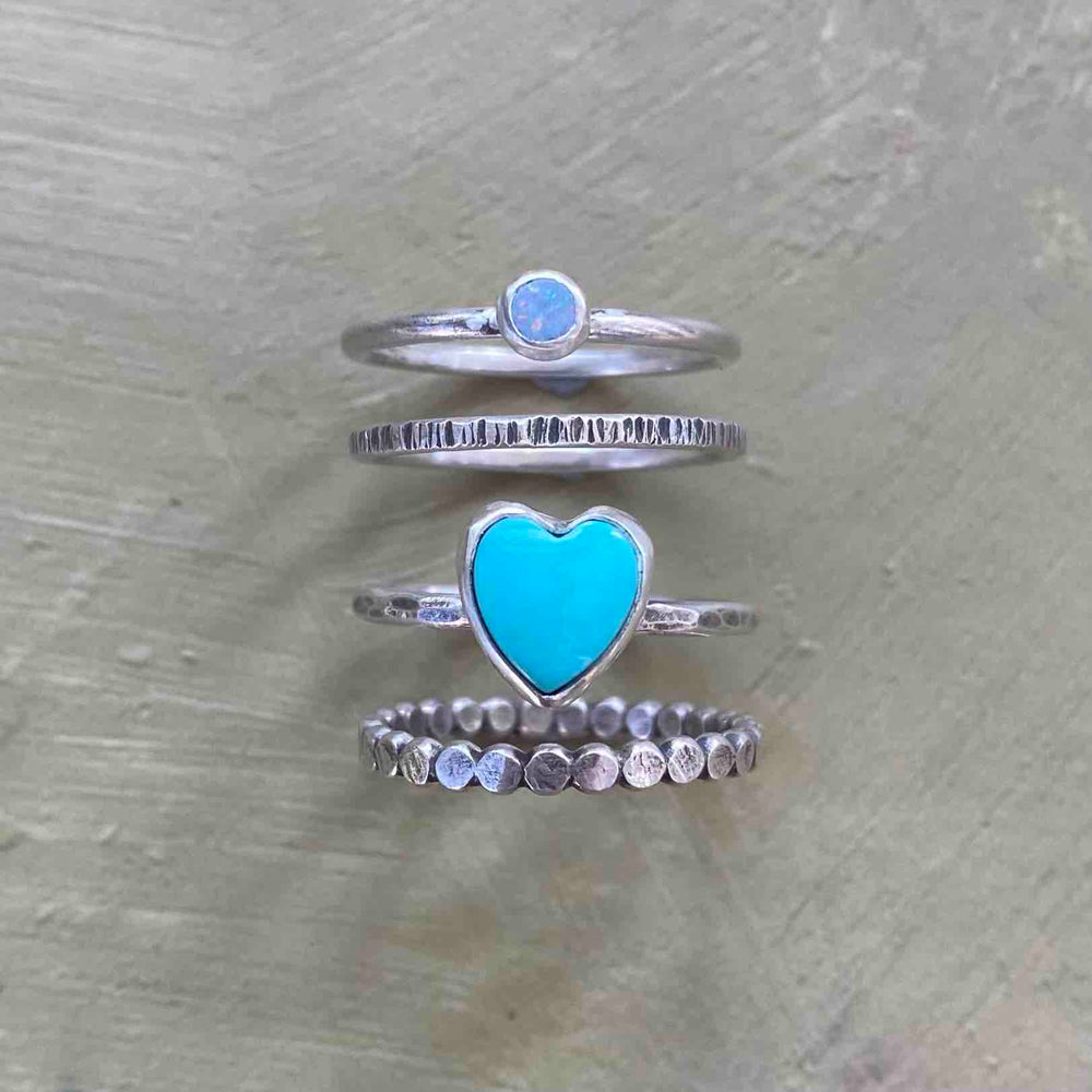 NEW Heart Stacking Ring