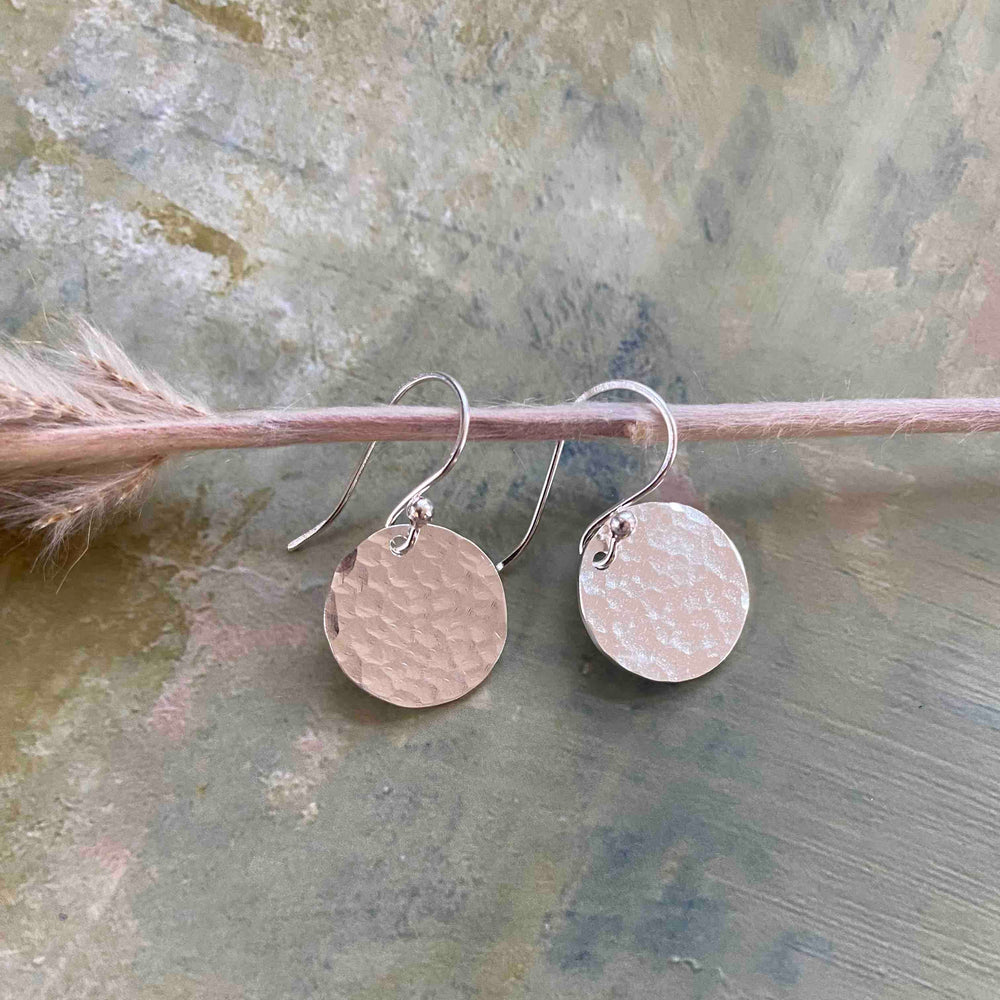 Moon Illusion Dangle Earrings