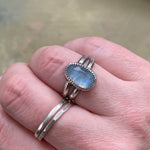 NEW Rainbow Moonstone Ring