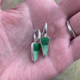 NEW Moss & Lichen Huggie Hoops