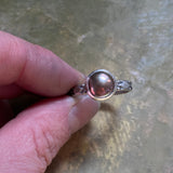 NEW Pearl Ring in Saffron
