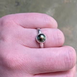 NEW Pearl Ring in Tyme