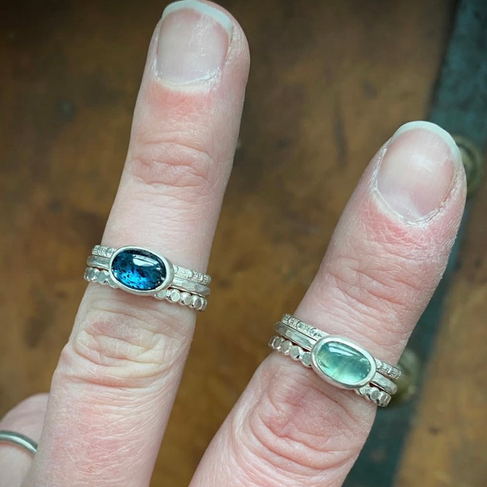 NEW Pebble Stacking Rings