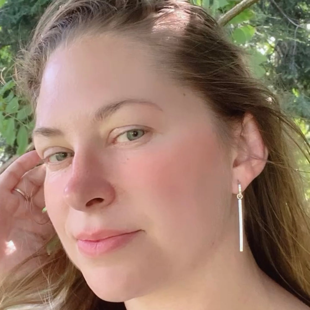 NEW Pillar Dangle Earrings