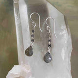 NEW Rain Chain Earring in Labradorite