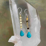 NEW Rain Chain Earring in Turquoise