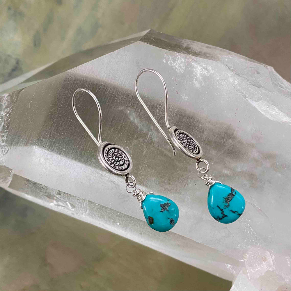 NEW Resonance Earring in Turquoise