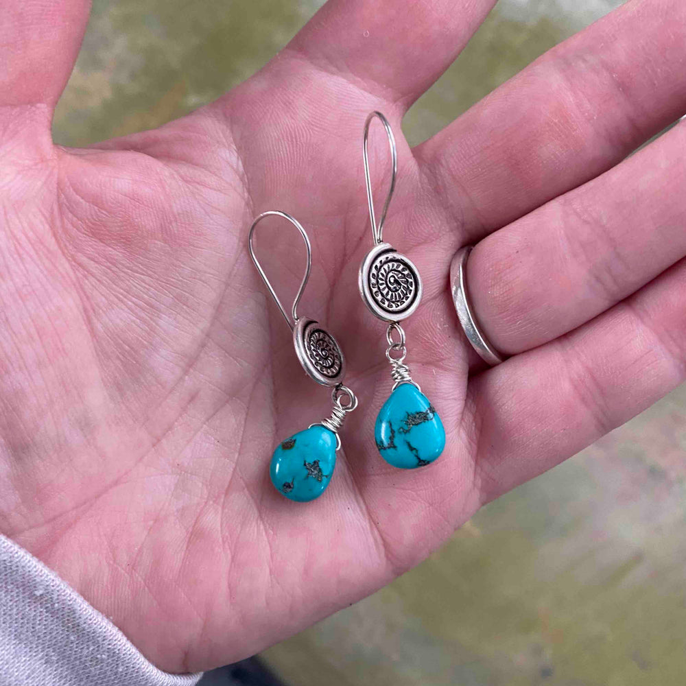 NEW Resonance Earring in Turquoise