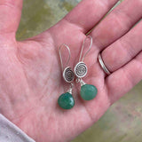 NEW Resonance Earring in Chrysoprase