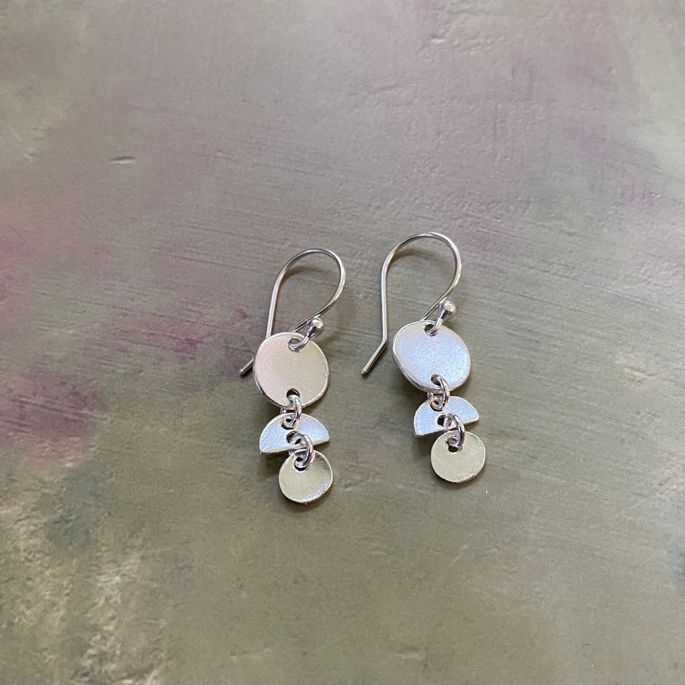 Simplicity Moonphase Earrings