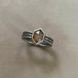 NEW Solar Flare Solitaire Ring