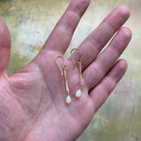 NEW Sticks & Stones Dangle Earring in Fire Opal