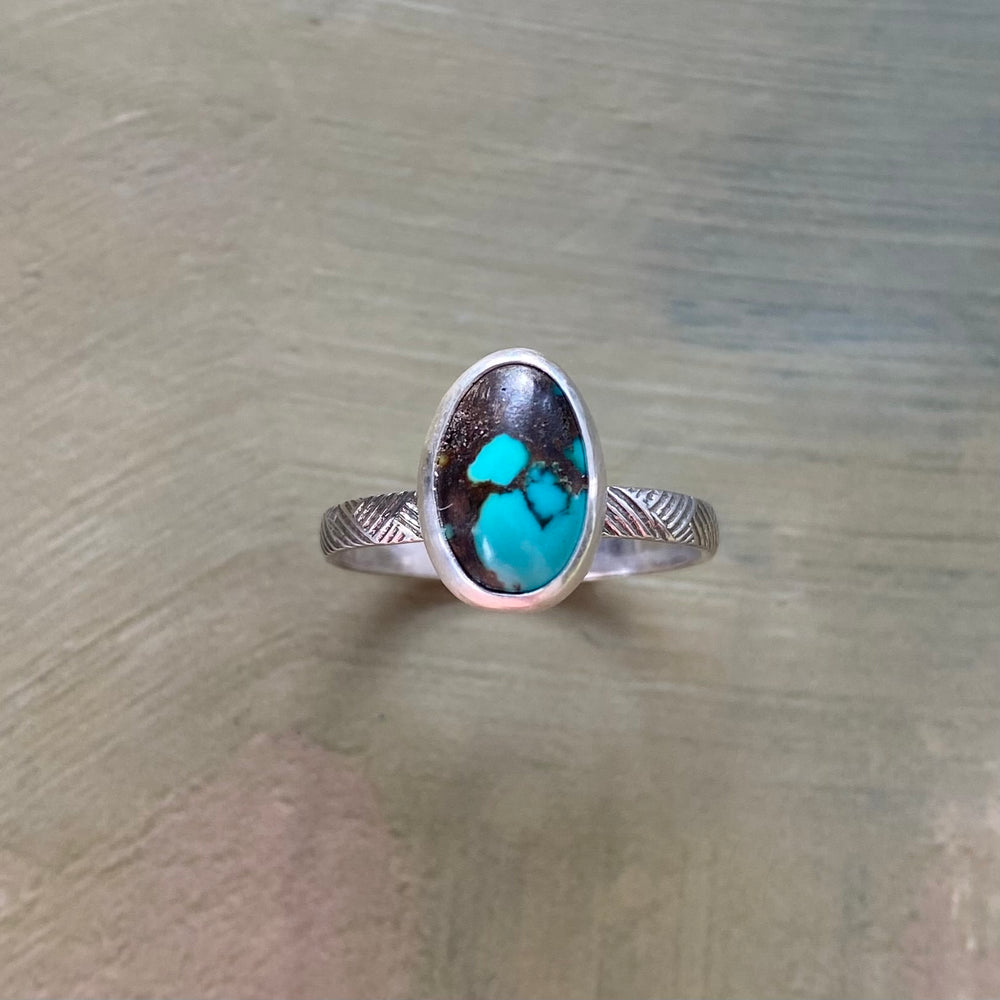 Sweetgrass Solitaire Ring #27