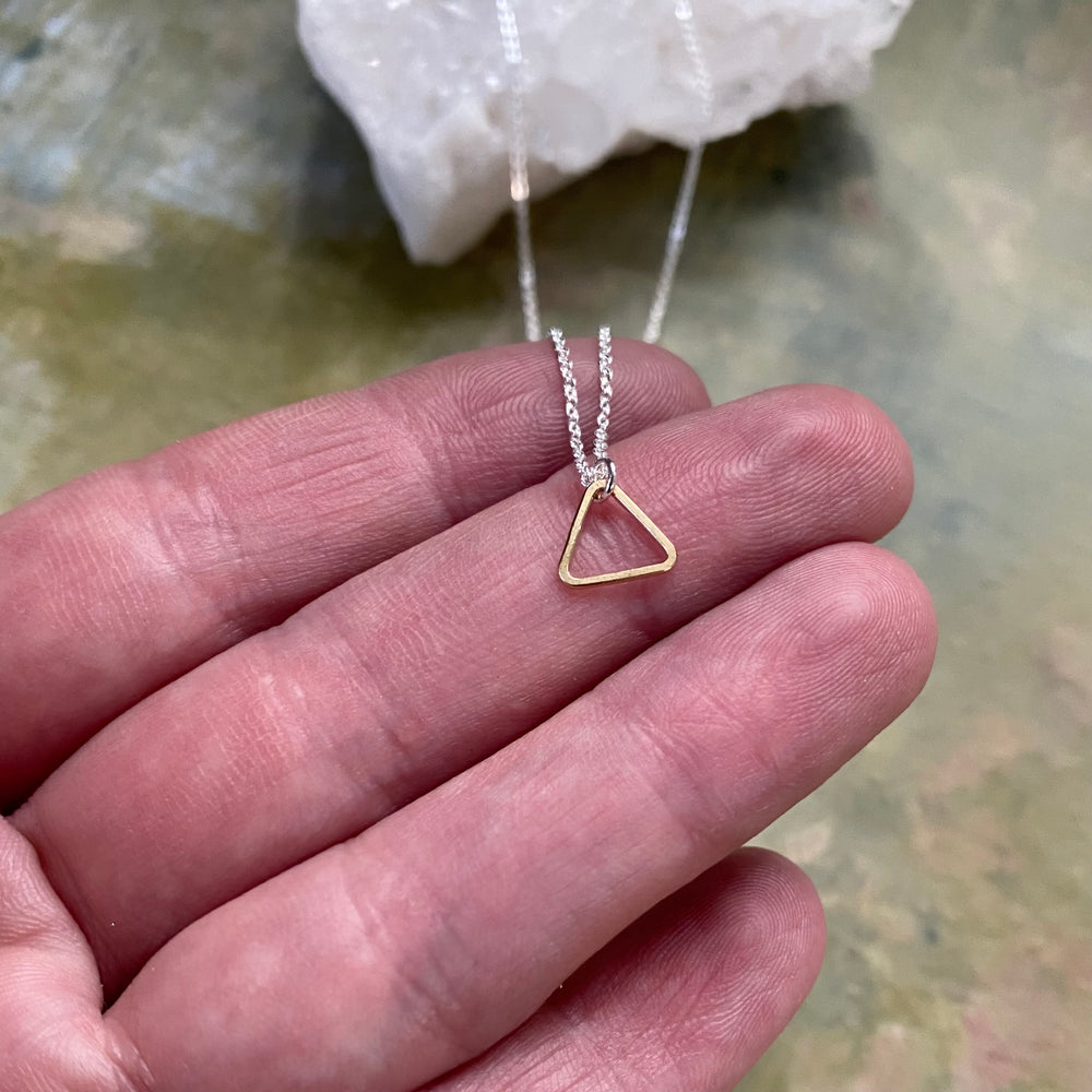 NEW Triangle Necklace