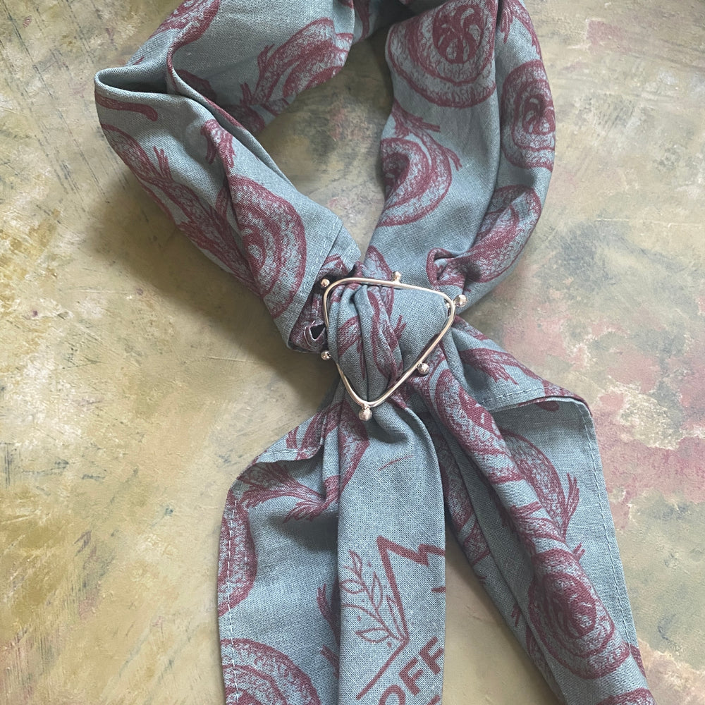 NEW Triangle Dot Bandana Slide