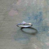 Twinkle Solitaire Ring