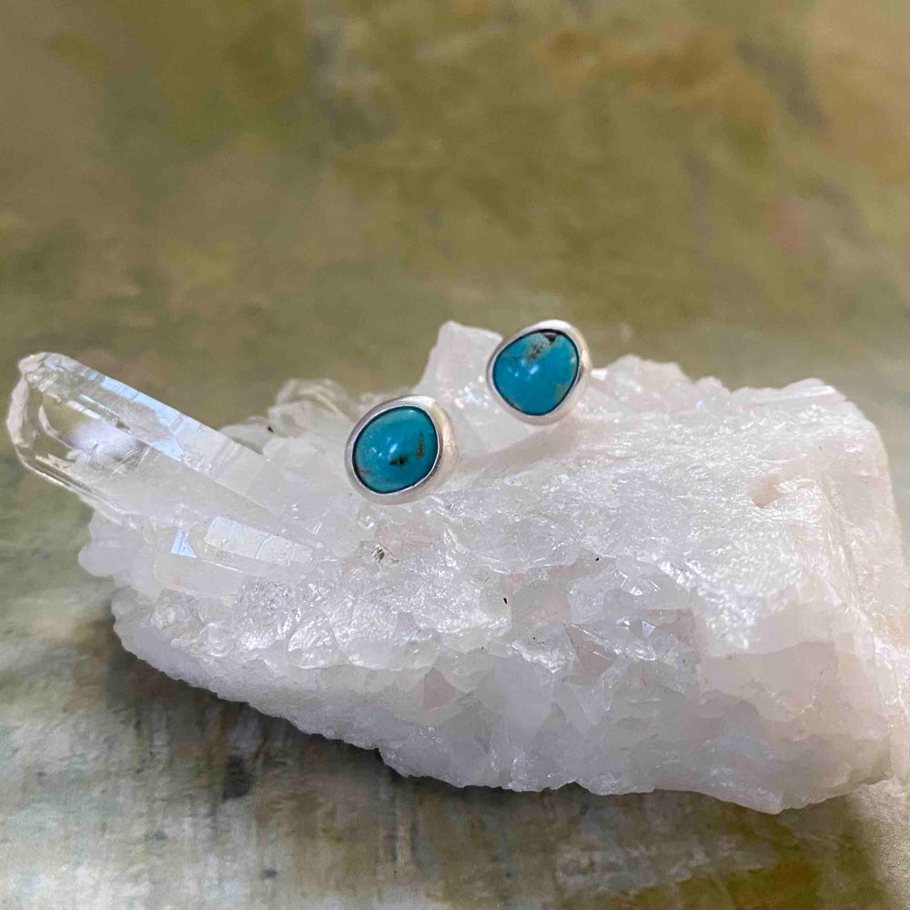 NEW Turquoise Post Earrings #3