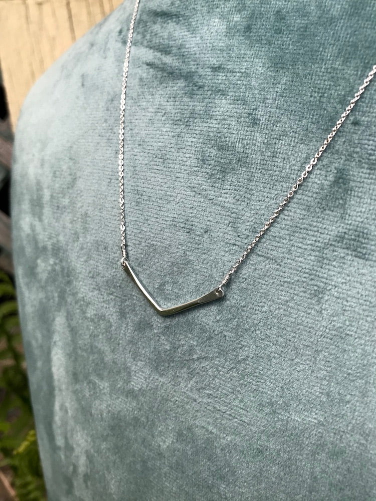 Basin Necklace in Sterling Silver