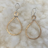 NEW Cinch Dangle Hoop Earrings