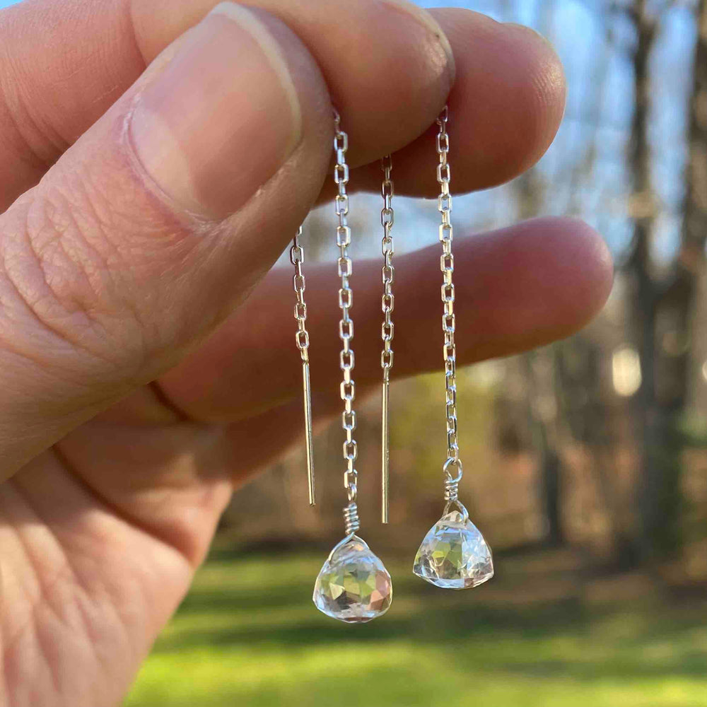 NEW Crystal Threader Dangle Earrings