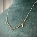 Dash Necklace in Multicolor Zircon
