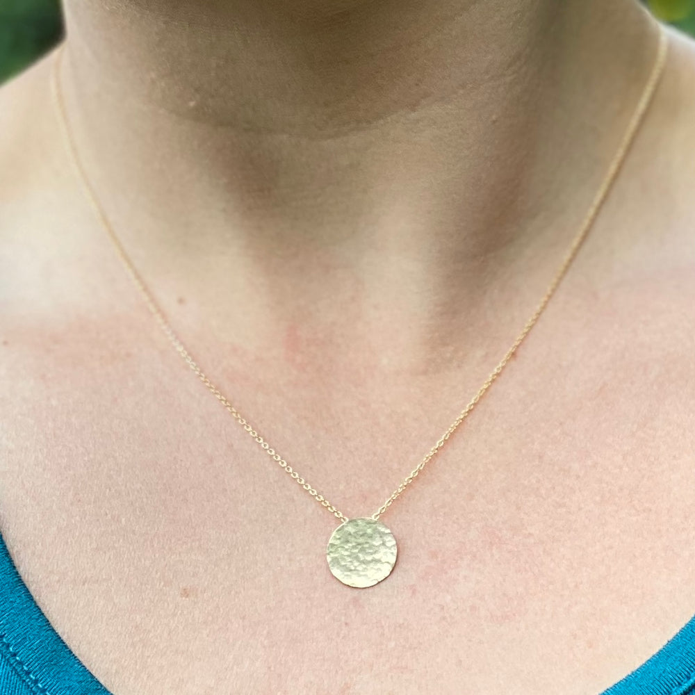 Moon Illusion Necklace in Harvest – Wisdom River Designs