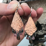 Gypsy Pinna Dangle Earrings in Kanab