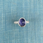 NEW Lavender Solitaire Ring