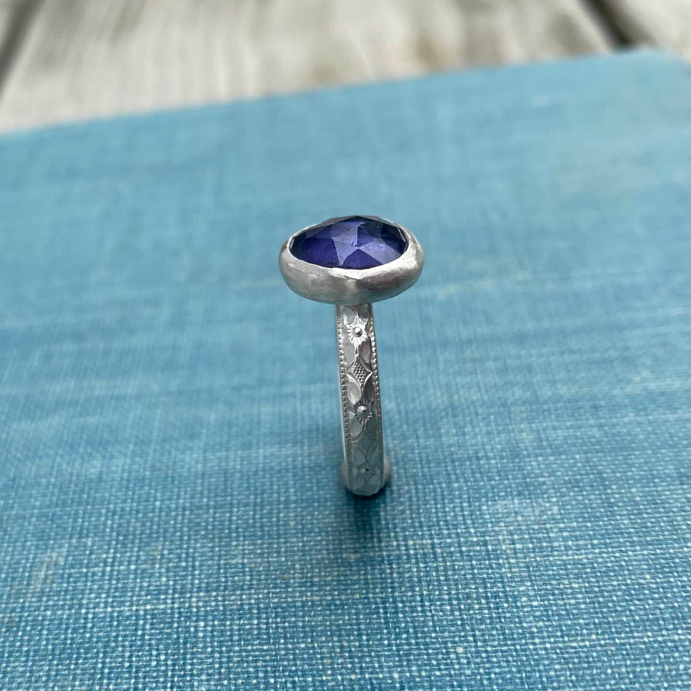NEW Lavender Solitaire Ring