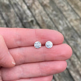 Mini Moon Post Earrings