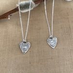 NEW Peek-A-Boo Heart Necklace
