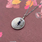 Relic Necklace with Iolite Sunstone