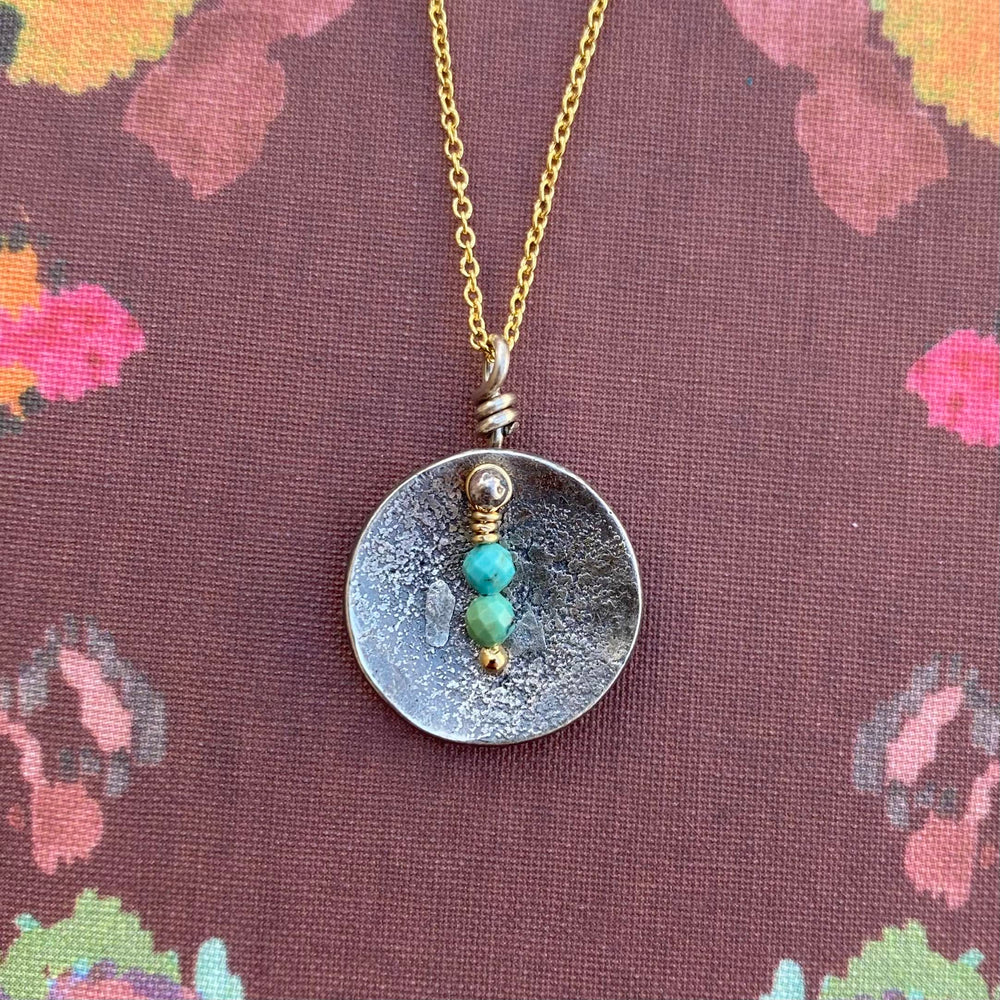 Relic Necklace with Turquoise