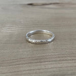 Frieze Single Stackable Ring