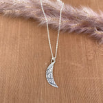 Waning Crescent Necklace